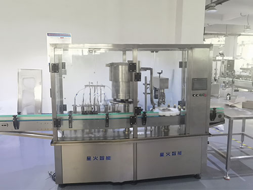 全自动液体灌装机流水线